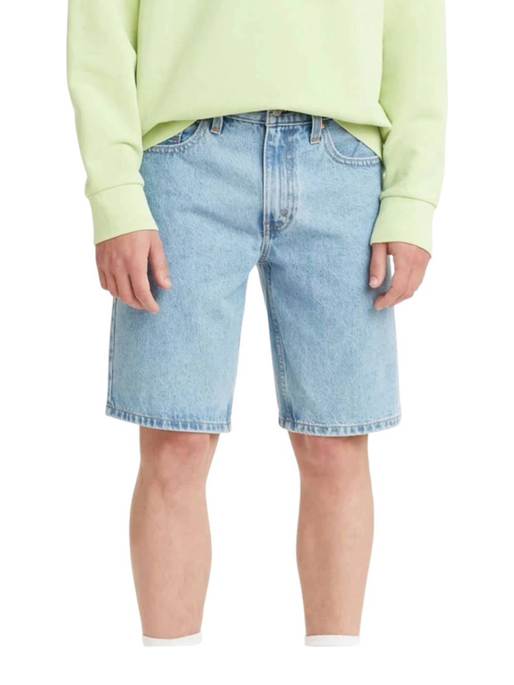 Levi's Men’s 405 Standard Short Light Blue Denim Jean Shorts